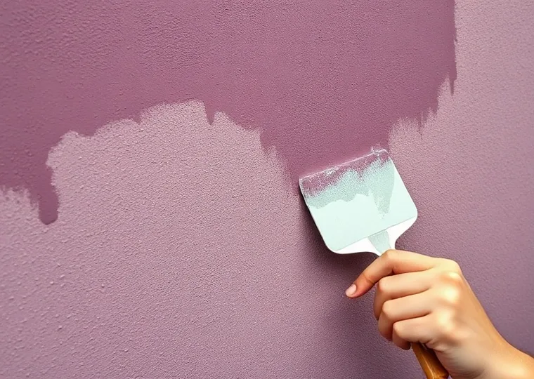 Ponçage et rebouchage des fissures avant mise en peinture